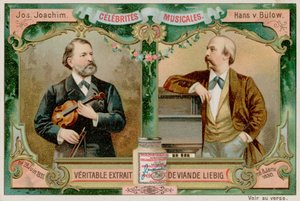 Joseph Joachim et Hans von Bülow