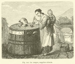 La cangue, supplice chinois