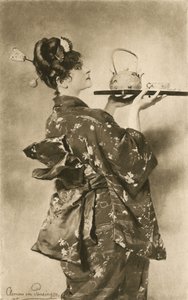Madame Chrysanthème (litho) - European School