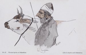 Homme et bétail, vie en Syrie et Palestine - European School