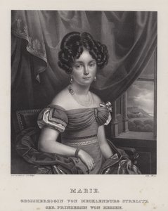 Marie, Grande-Duchesse de Mecklembourg-Strelitz - European School