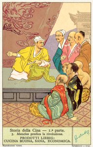 Mencius prêchant la révolution