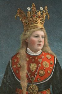 Mariée norvégienne, avec sa couronne - European School