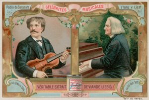 Pablo de Sarasate et Liszt