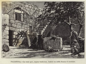 Palestine, La maison que, selon la tradition, habitait Simon le tanneur à Jaffa - European School