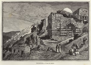 Palestine, Vue de Safed