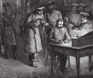 Le prince Alexandre signe son abdication - European School