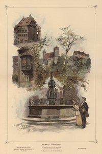 Bâtiments remarquables à Nuremberg, Allemagne
