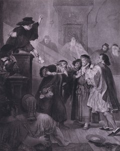 Scène de Le Marchand de Venise de Shakespeare (Acte IV, Scène 1) - European School