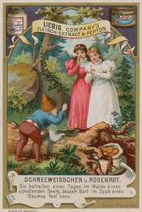 Blanche-Neige et Rose-Rouge Aident le Nain avec sa Barbe - European School