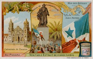 Statue de Christophe Colomb, Antilles et cathédrale de Panama - European School
