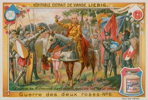 Le comte de Richmond réconcilie les maisons