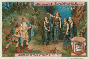 La Reine de la Nuit rencontre Tamino et Papageno