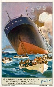 Le Titanic envoie un message SOS par radio - European School
