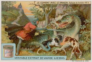 Le chevalier combat le dragon