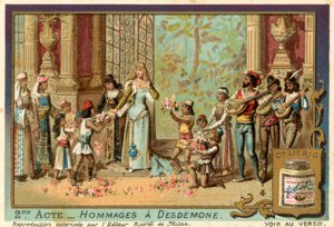 Hommages à Desdémone
