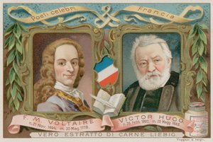 Voltaire et Hugo
