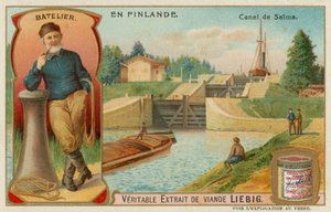 Batelier et canal de Saimaa - European School