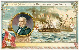 Wilhelm von Tegetthof, amiral autrichien, et la bataille de Lissa - European School