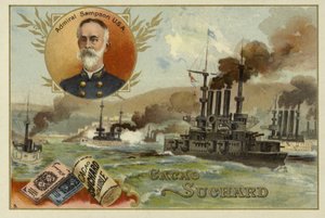 William Sampson, amiral américain, Guerre hispano-américaine, 1898