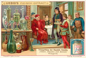 Dégustation de vin dans la République de Venise