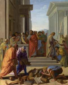 Saint Paul prêchant à Éphèse