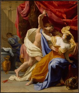 Le Viol de Tamar, c.1640 - Eustache Le Sueur