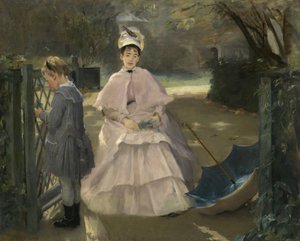 Nounou et Enfant - Eva Gonzalès