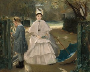 Nounou et enfant, 1877-1878
