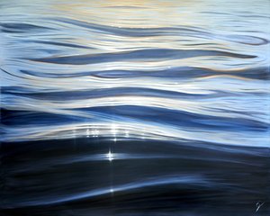Perle de la Mer, 2023 (oil on canvas) - Eva Volf