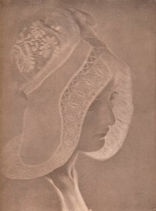 Tête de fille, vers 1900 - Eva Watson Schutze
