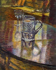 Chope en verre