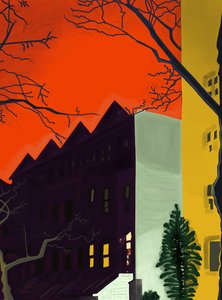 14th Street At 6.A.M., Brooklyn (art numérique)