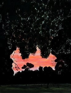 October First Light, Prospect Park At 9th Street, Brooklyn (art numérique)