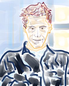 Autoportrait à New Haven (art numérique)