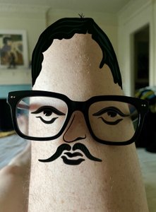 Thigh Guy, c.2020-24 (art numérique)
