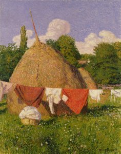 Les meules de foin