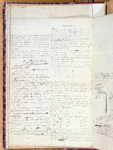 Ms 2108 Proposition I, du 