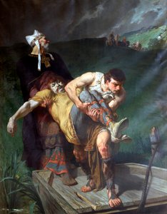 Portant les morts, vers 1842-1896