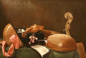 Italien : Strumenti musicali Instruments de musique - Evaristo Baschenis