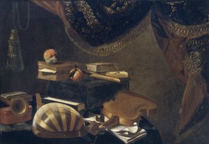 Nature morte avec instruments de musique - Evaristo Baschenis