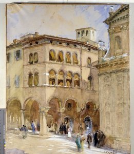 Vue de Modène, 20ème siècle - Evaristo Cappelli