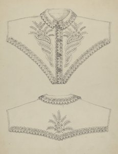 Robe de nuit brodée
