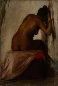 Figure féminine assise, c.1898