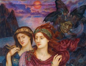 Les peintures préraphaélites : La Vision