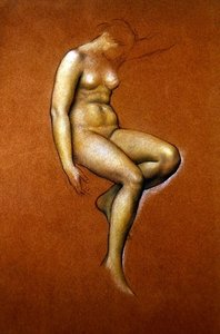 Étude pour In Memoriam - Evelyn De Morgan