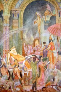 Capture de Sarrapanu par Tiglath-Pileser II, 1916 - Evelyn Paul