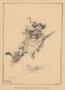 La vieille femme qui chevauchait un balai