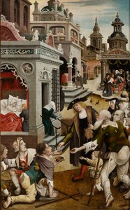 Scène de la vie de Saint Roch, 1517 - Everaert Orley