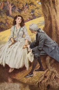 Illustration pour Un voyage sentimental de Laurence Sterne - Everard Hopkins